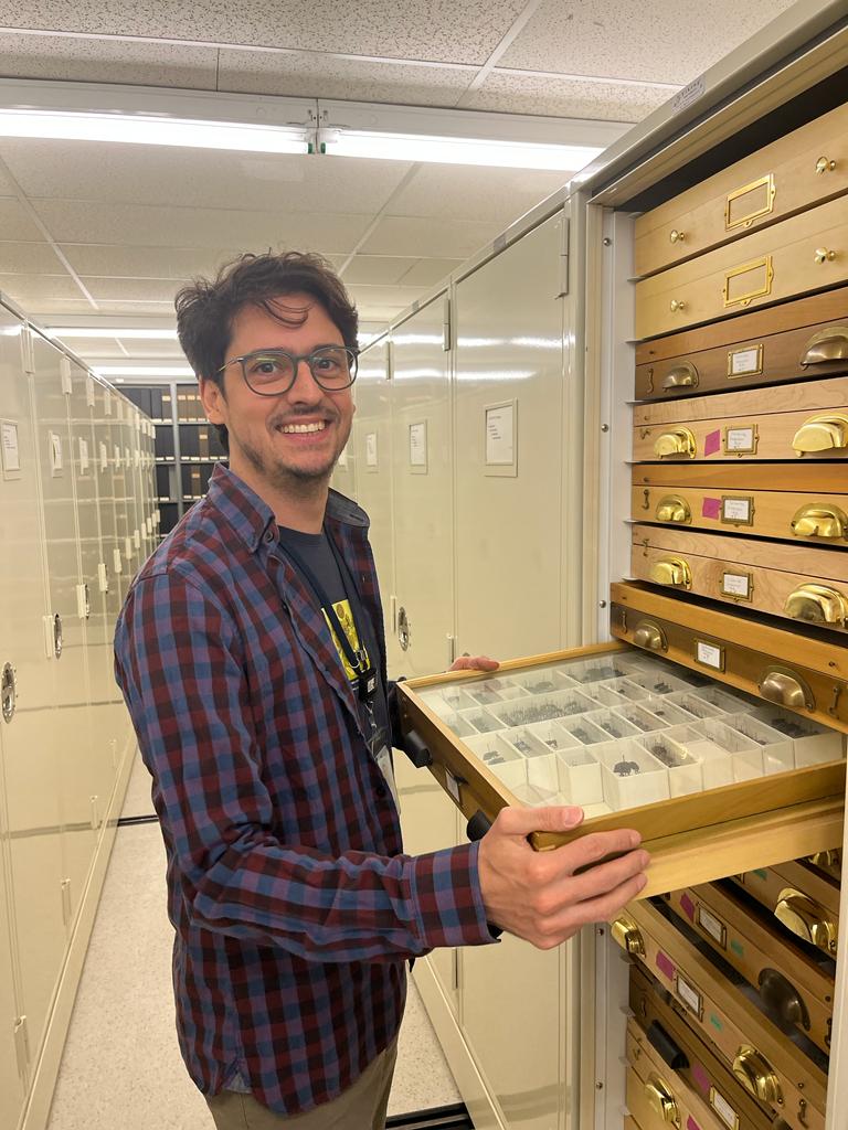 Diego de Santana Souza at the Field Museum